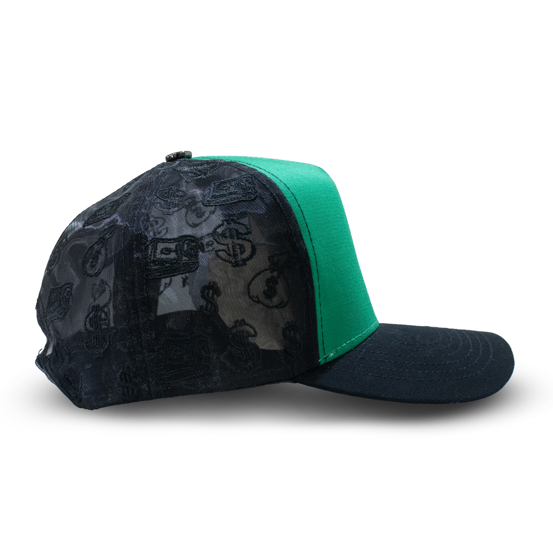 MICROMALLA GREEN/BLACK - MONEY