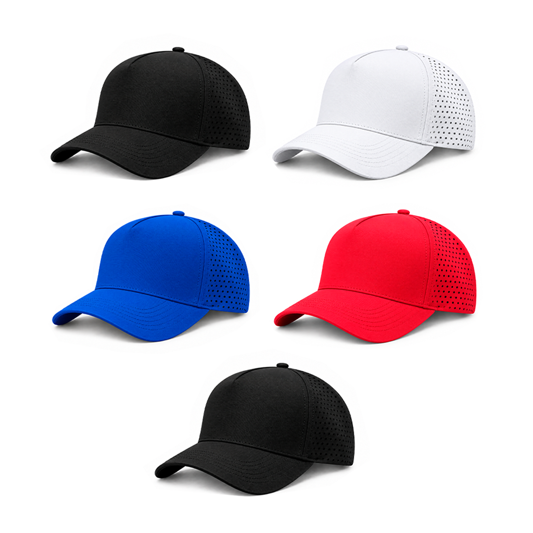 Paquete de 5 gorras Atenas con personalizado incluido