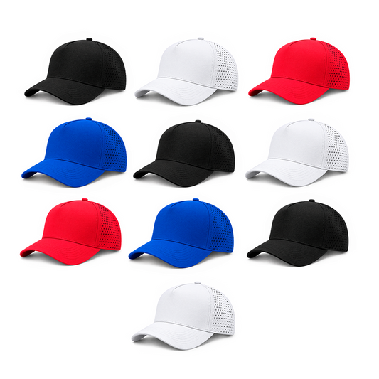 Paquete de 10 gorras atenas con perosonalizado incluido.